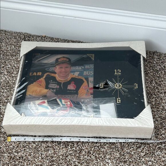 NASCAR Mark Martin Memorabilia Set with Clock and Car Model - Picture 8 of 9